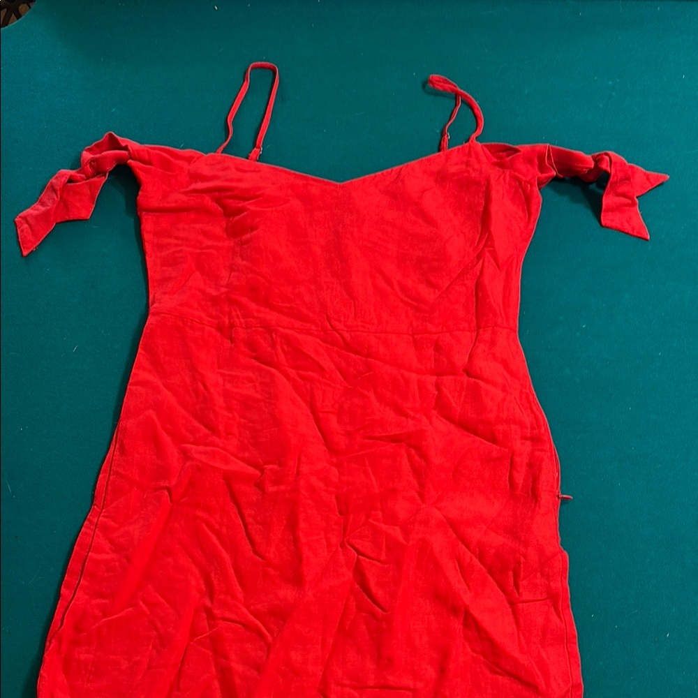 Abercrombie & Fitch Red Bodycon Cocktail Dress